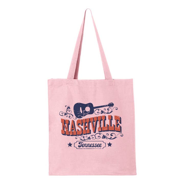 Lucky Luna Apparel - Wholesale Tote Bag - Women's - Vacation Nashville Tennessee Tote Bag1