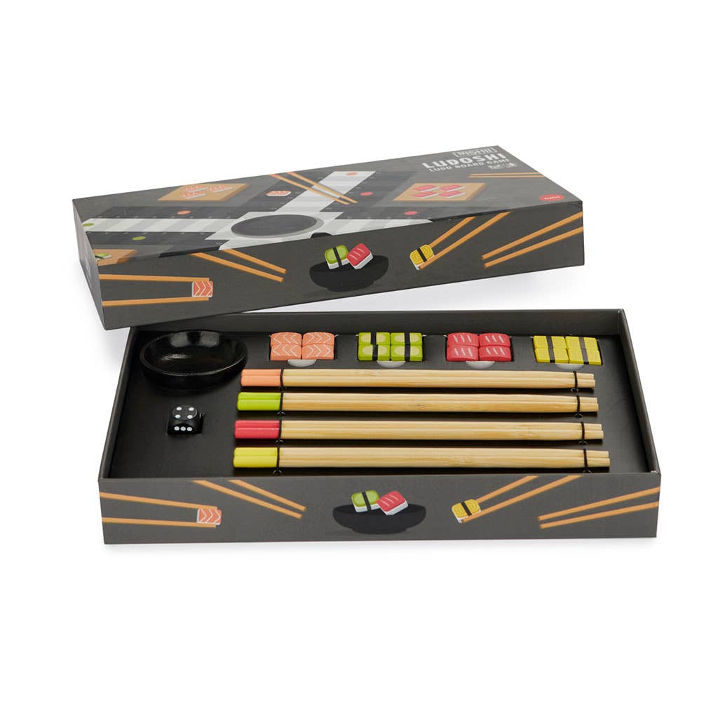 Balvi - Vendita all'ingrosso Giochi da tavolo - Set da gioco Parcheesi Ludoshi in legno e bambù1