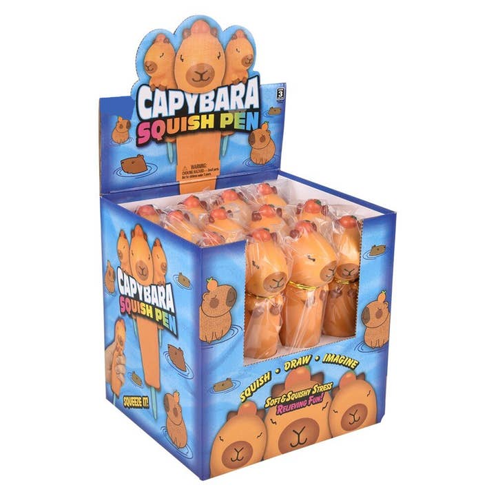 JSBlueRidge Toys – Großhandel Squishy-Spielzeug – Kind & Baby – Capybara Squishy Stifte für Schulkinder