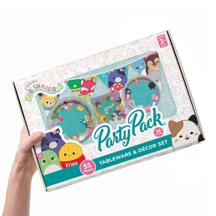 Squishmallows Signature Party Pack – Complete Party Set for wholesale by Treasures Gifted
