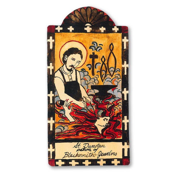 San Dunstan - Gioiellieri per la vendita all'ingrosso da parte di Lynn Garlick Retablos