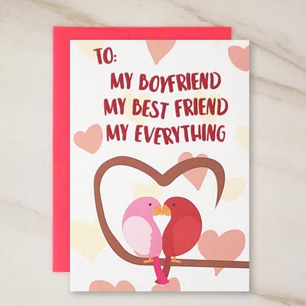 Best Love - Boyfriend Valentines Day Greeting Card for wholesale by Wholesalegreetingcards.co