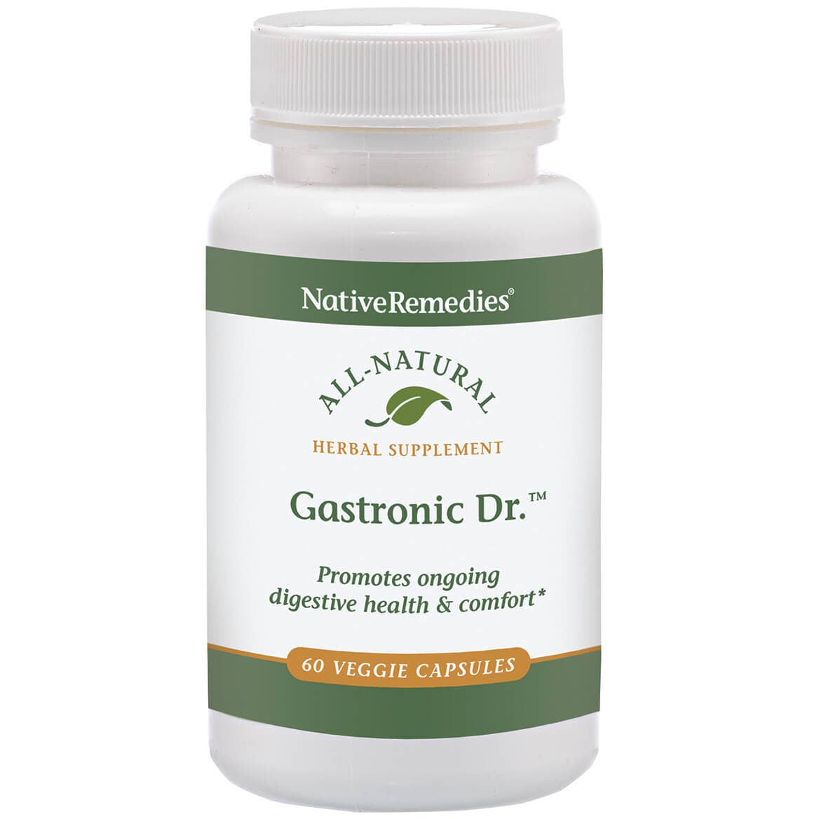 Native Remedies - Wholesale Oral Supplement/Vitamin - NativeRemedies® Gastronic Dr.™ Veggie Cap0