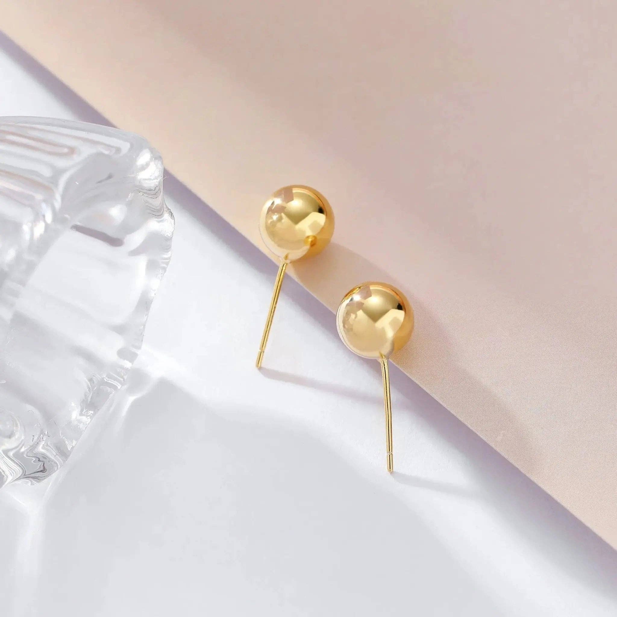 Moclein – Engroshandel Ørestikkere – Klassiske kugleøreringe i sterlingsølv6