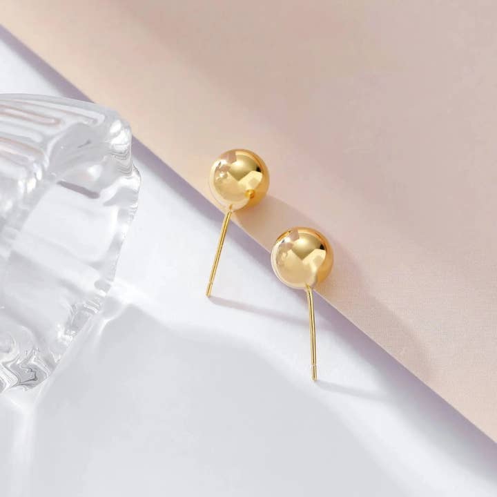 Moclein – Engroshandel Ørestikkere – Klassiske kugleøreringe i sterlingsølv6