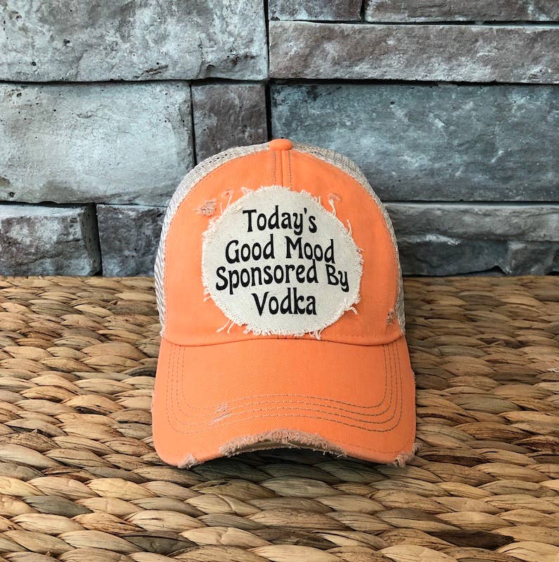 BohoGroove - Wholesale Trucker Hat - Women's - Today's Good Mood Sponsored by Vodka22