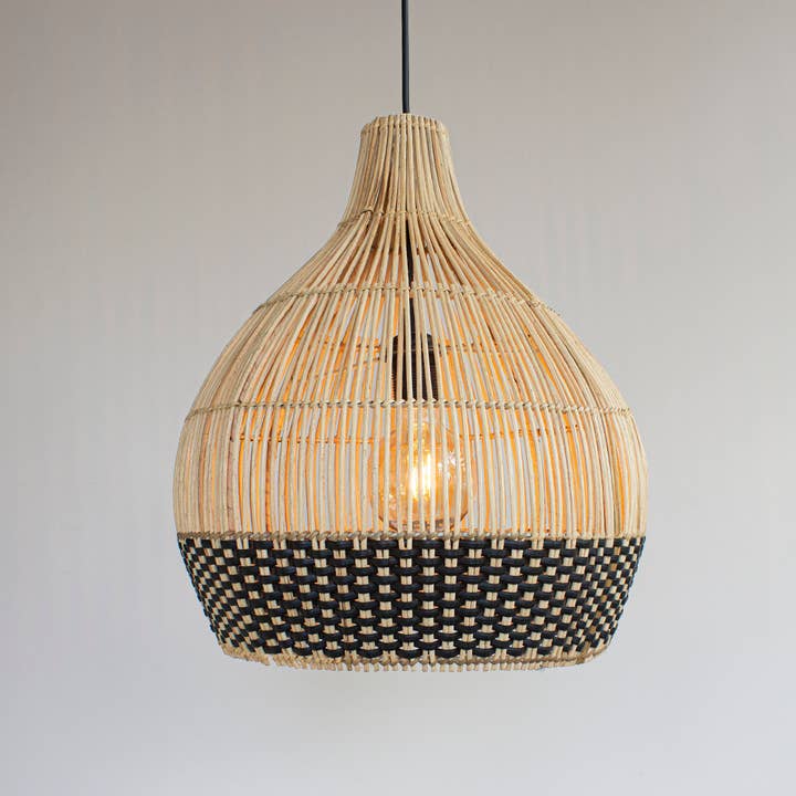 EARTHWARE - Wholesale Chandelier/Hanging Light - Lex S rattan lamp2