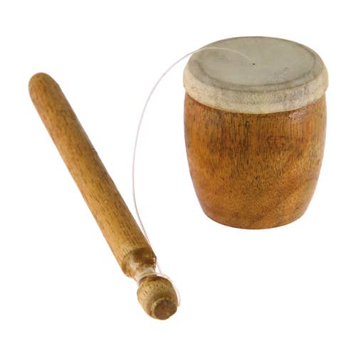 Carved Culture - Vente Jouet musical – enfant et bébé - Instrument de musique d'imitation de son de grenouille croassante2