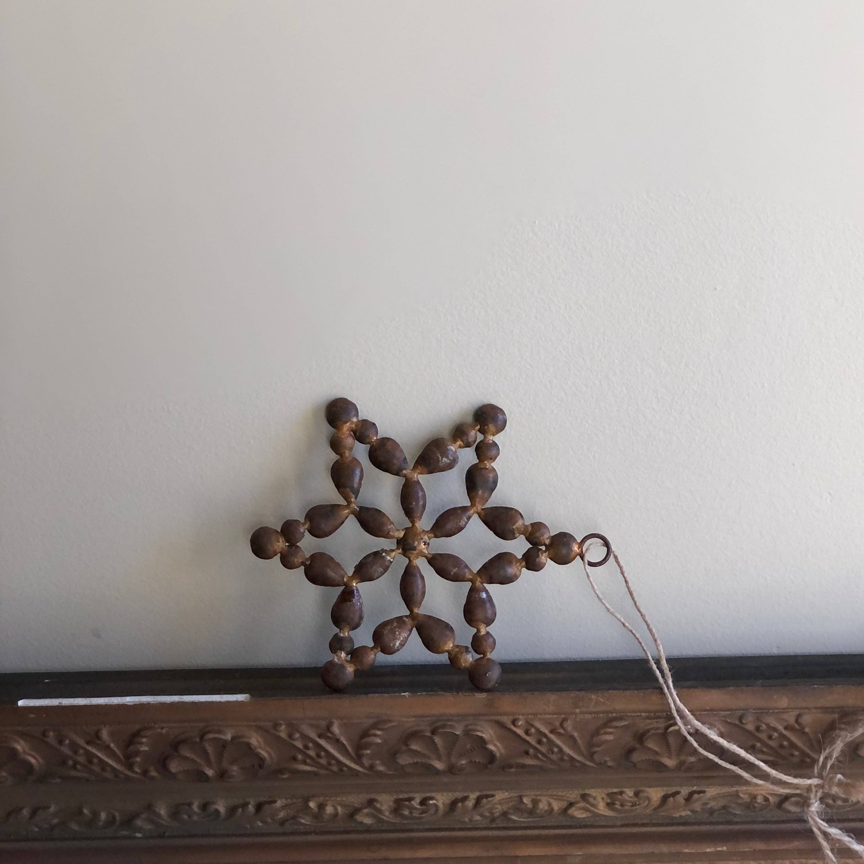 Moult – wholesale Ornament – Rusty Rhinestone Star1