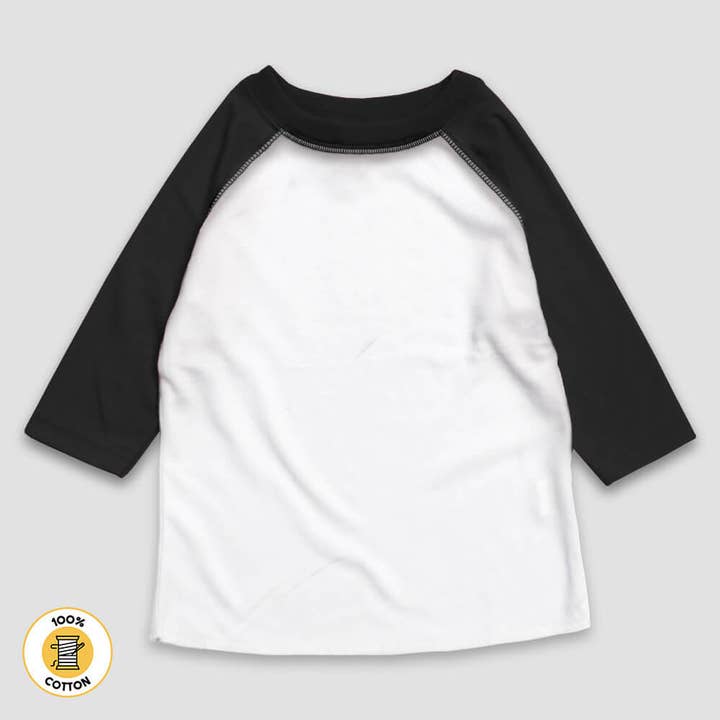Laughing Giraffe - Wholesale T-Shirt - Kids - Toddler & Kids Unisex Raglan Baseball T-Shirt - Open Sizing