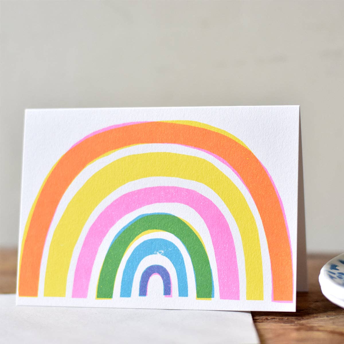 The Printed Peanut Homeware & Stationery – wholesale Everyday greeting card – Rainbow A6 Card1