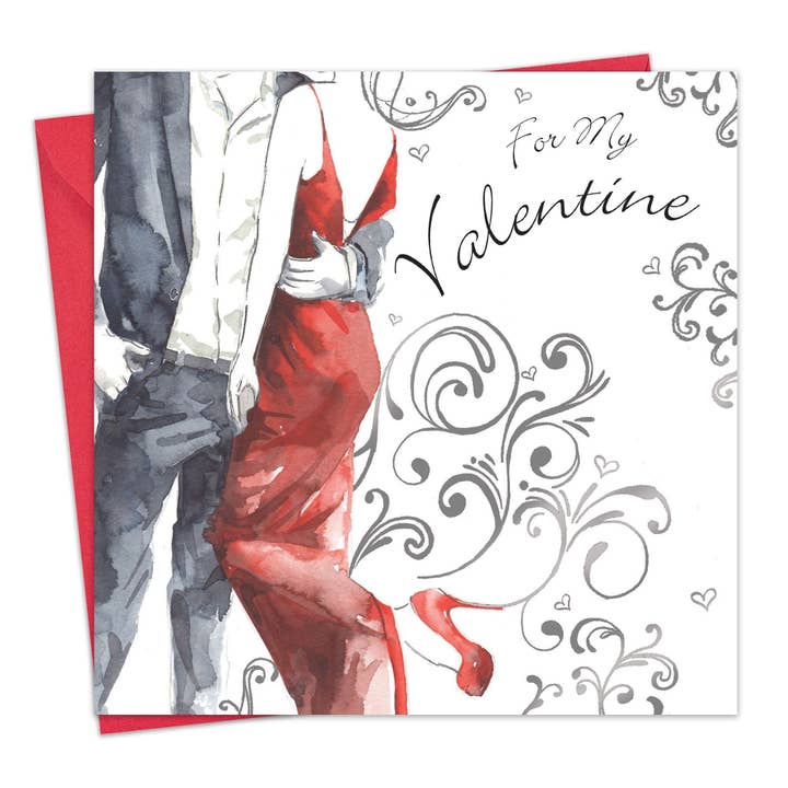Valentines Day Card For Her or For Him - Couple for wholesale by Twizler Ltd