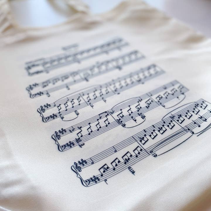 Hale Yeah Design Co. - Wholesale Tote Bag - Women's - Moonlight Sonata Piano Tote Bag1