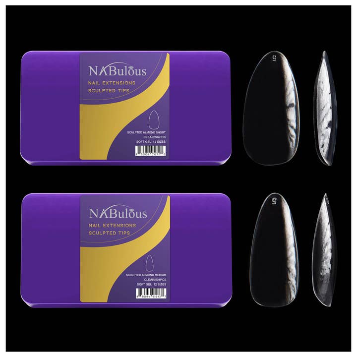 NABulous - Wholesale Press-On/Fake Nails - Sculpted Gel Nail Extensions | Soft Gel Tips | NABulous51