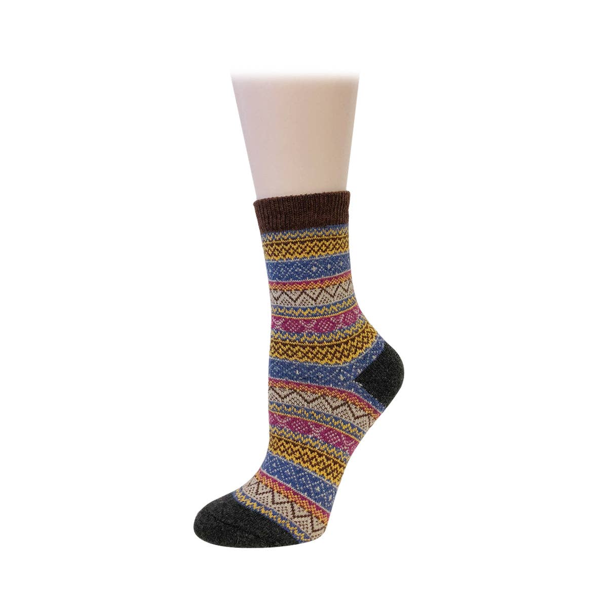 Wrapables.com - Wholesale Socks - Women's - Wrapables Women's Thick Winter Warm Wool Socks (Set of 5)23
