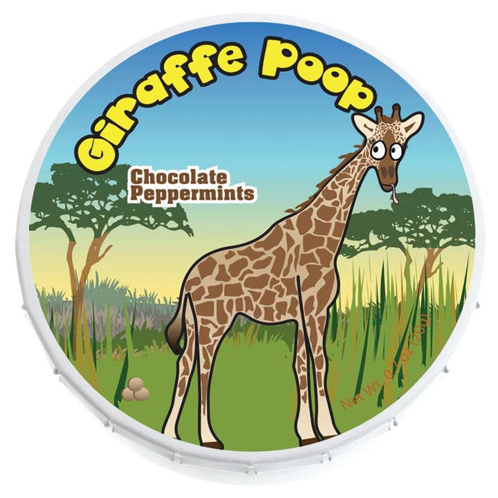 AmuseMints - Wholesale Mints - Giraffe Poop (Mint Tins)