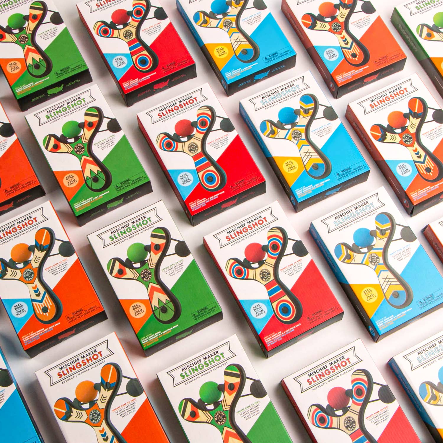 Mighty Fun! - Wholesale Slingshot - Kids - Mischief Maker® Slingshot - Classics Assorted9