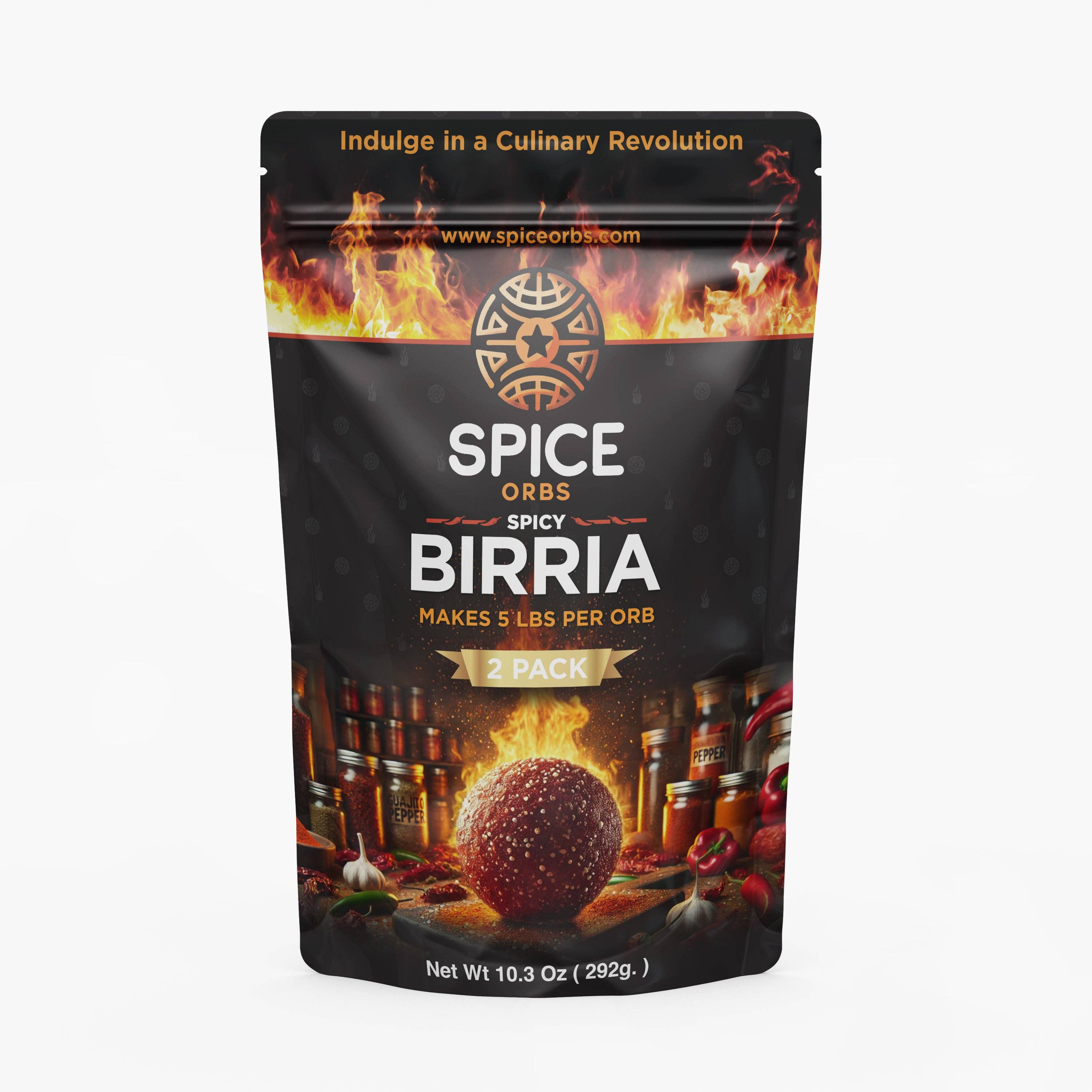 Spice Orbs - Wholesale Dried spice mix - Large SPICY Birria Spice Orbs2
