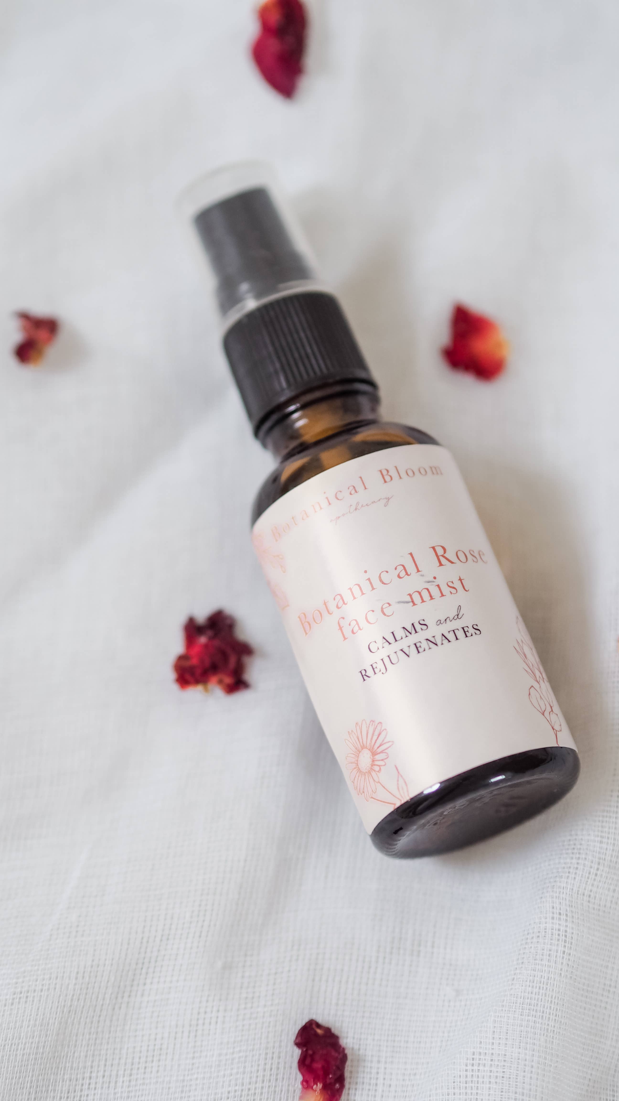 Botanical Bloom Apothecary – wholesale Face & body mist/water – Botanical Rose Face Mist; Travel Size2
