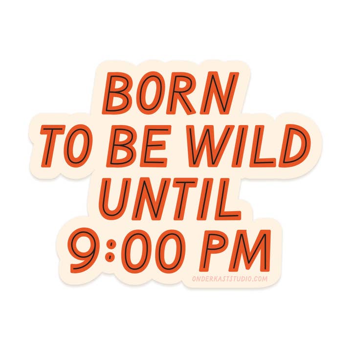 Easyhand Goods – formerly Onderkast - Vente Autocollant - Autocollant Born To Be Wild0