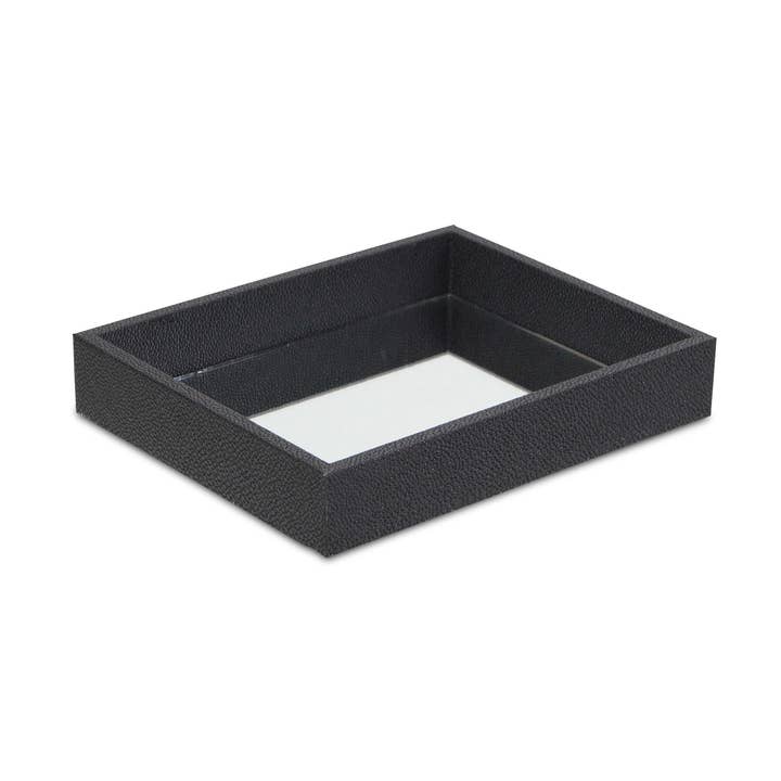 Cheungs Home Decor - Wholesale Decorative Tray - Labai Shagreen Mirrored Tray - Small | 8 colors |0