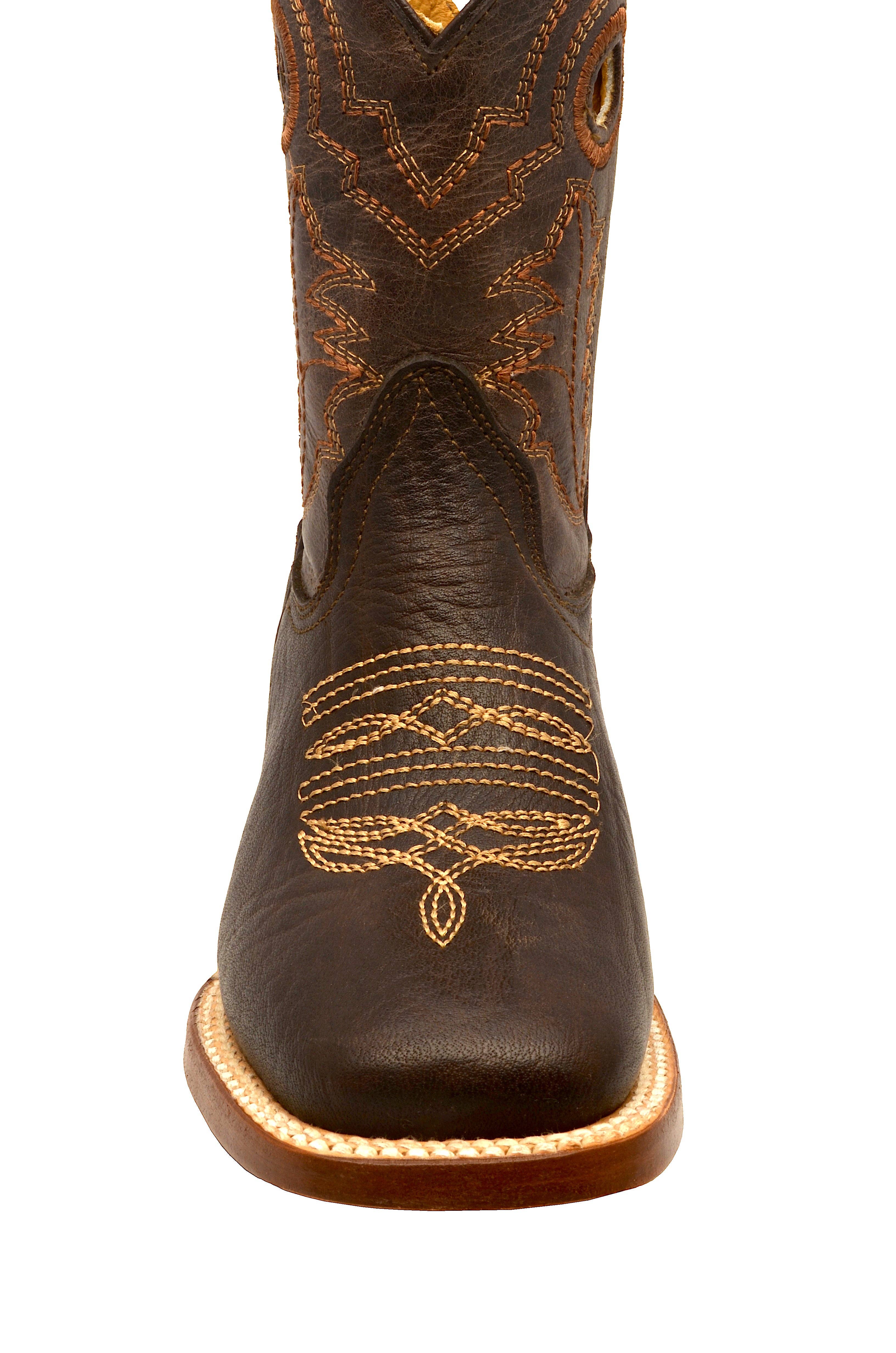 3400 BULL MOCHA KIDS WIDE SQUARE BOOT for wholesale on Faire1