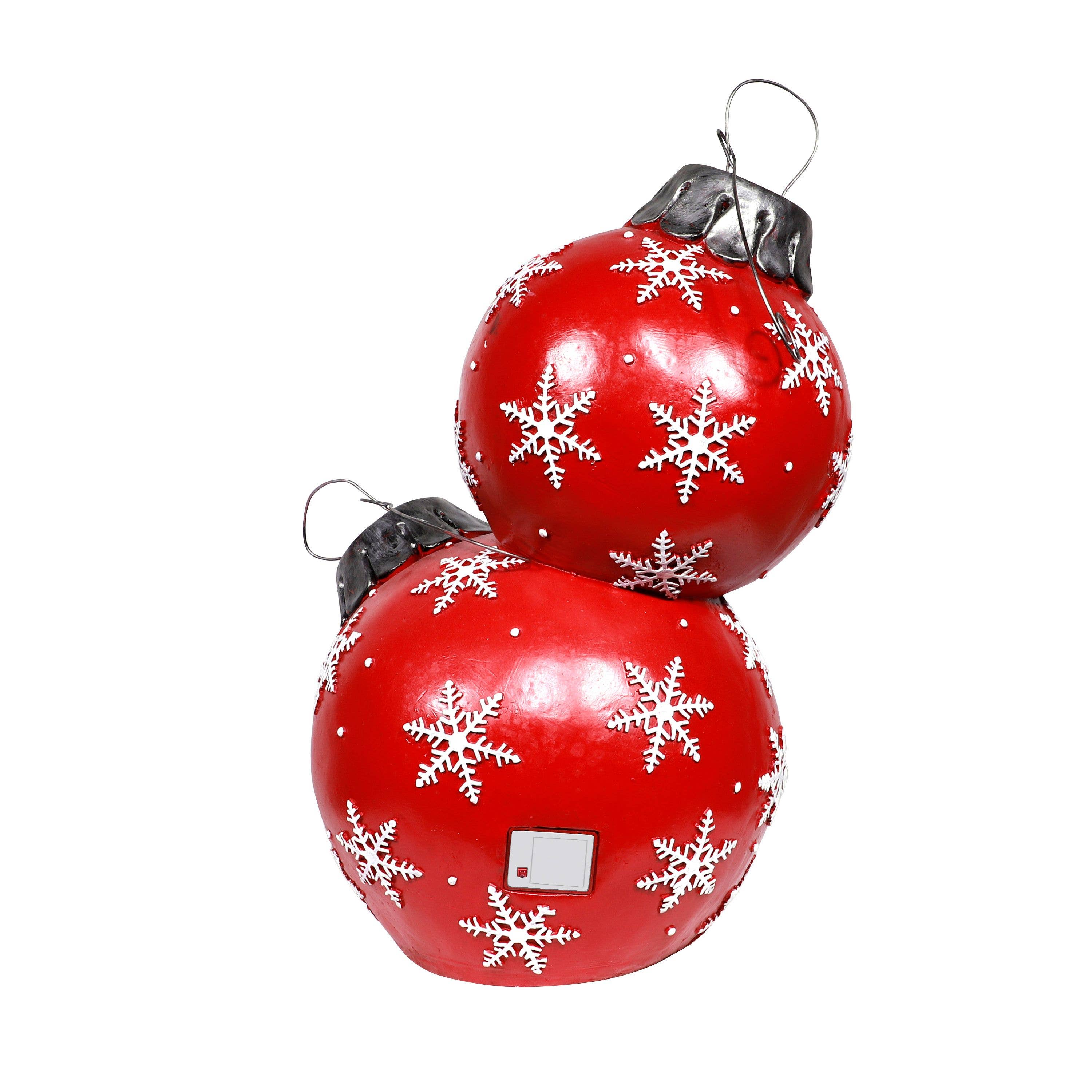 Alpine Corporation - Wholesale Christmas Decoration - Alpine Merry Christmas Ornaments w Color Changing LED Lights9