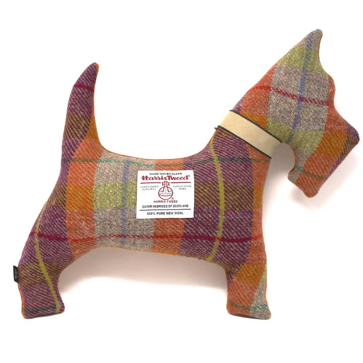 Studio Sunart – wholesale Dekorativ kudde – Scottie dogkudde i flera tartanmönster5
