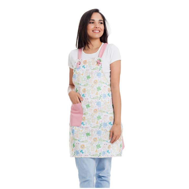 West Rose abbigliamento professionale - Wholesale Apron - OLLY BABY PINK WORK APRON