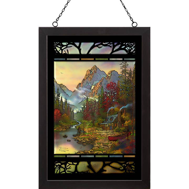 The Good Life - 14"x20" Framed Glass Art for wholesale by Art Brand Studios