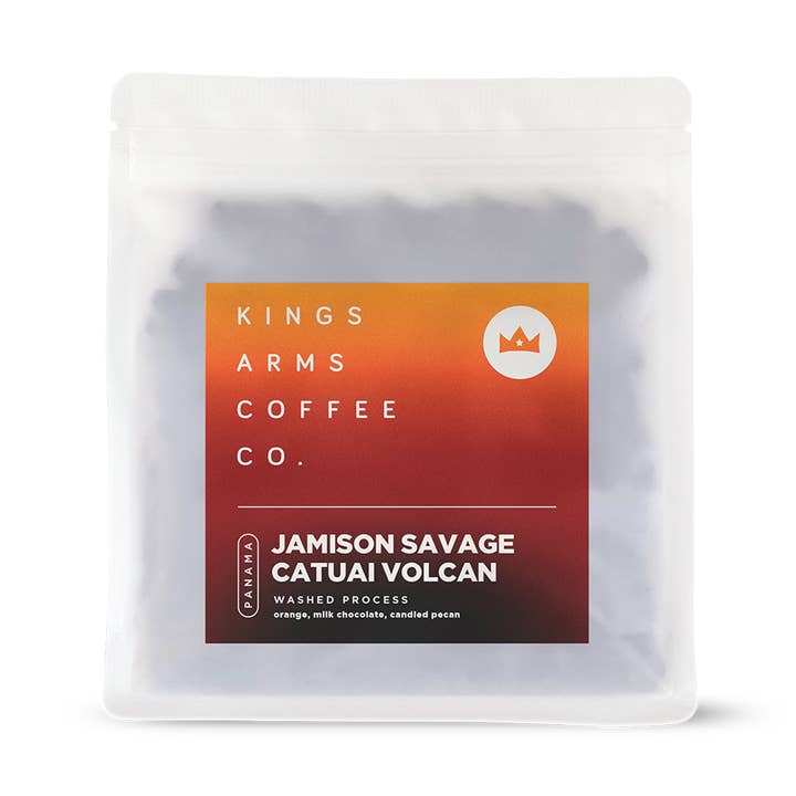 Panama Jamison Savage Catuai Volcan for wholesale by Kings Arms Coffee Roasters