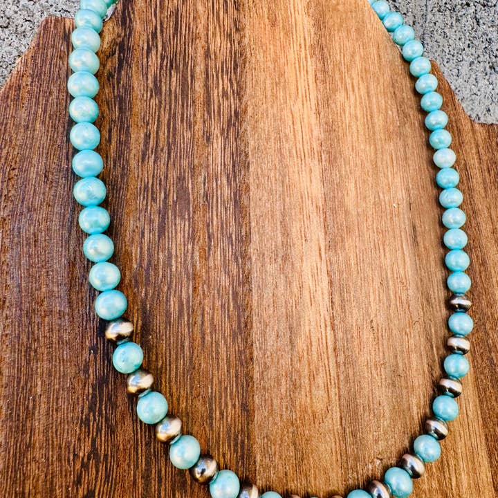 Wild Hancock Creations - Wholesale Beaded/Pearl Necklace - 6MM Navajo Pearl Necklace/Pearl Necklace4