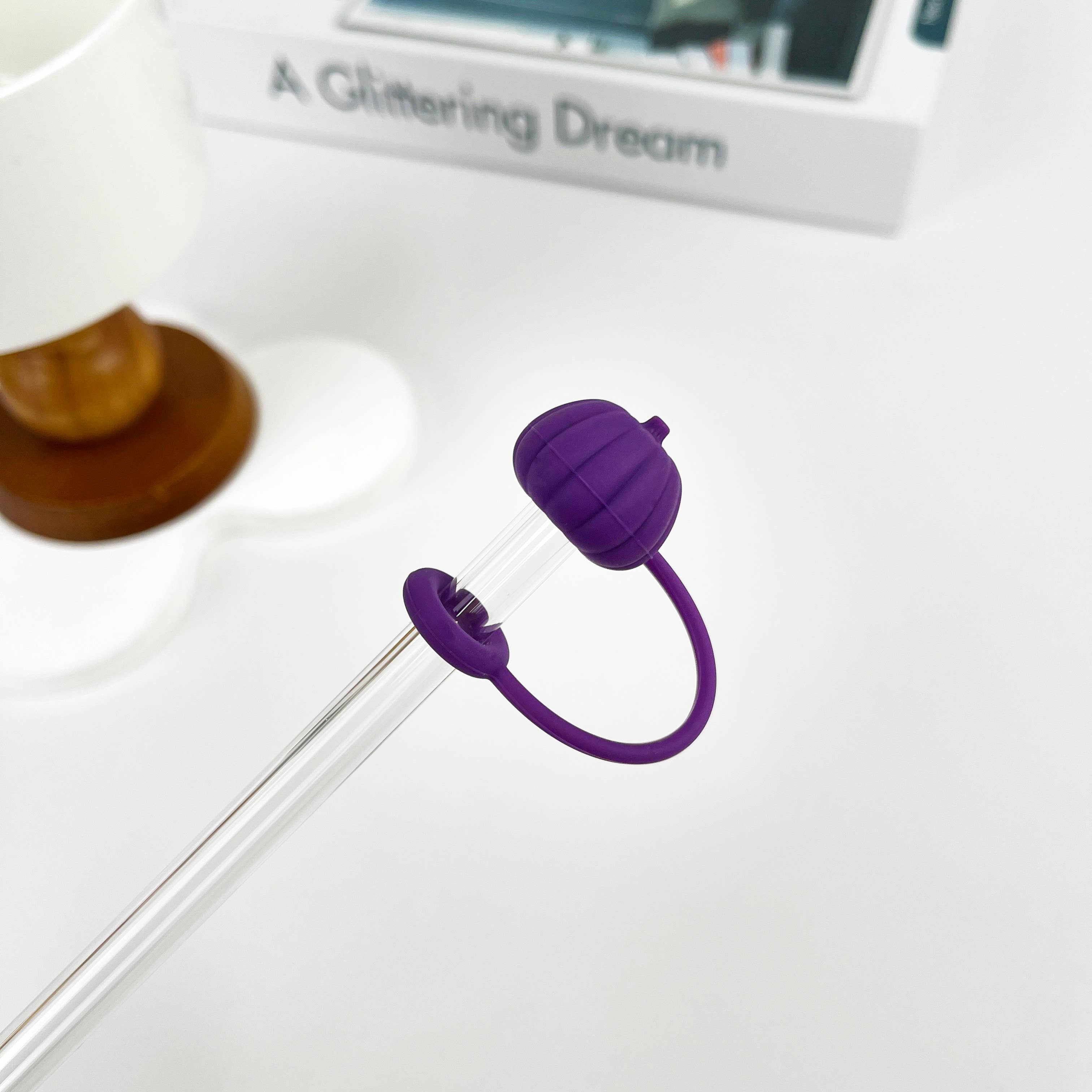 SoapElenGlen - Wholesale Drinking Straw - Pumpkin Straw Covers2