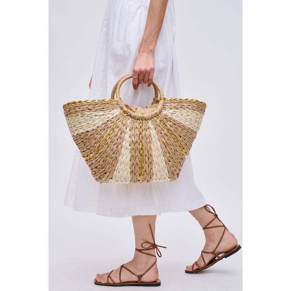Urban Expressions - Wholesale Beach Bag - Carmen Straw Summer Beach Top Handle Tote15