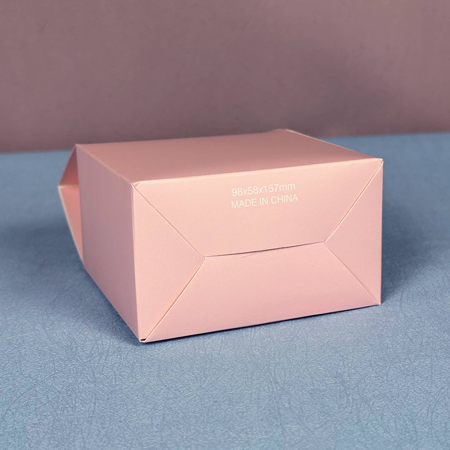 ByHome - Vente Coffrets cadeaux - 24 sacs cadeaux en carton rose avec poignée, 3 tailles3