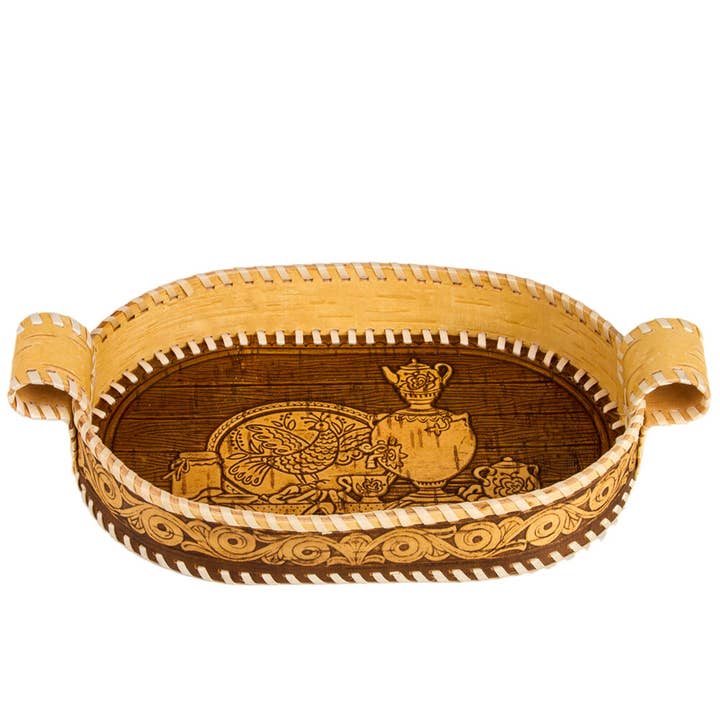 STP - Wholesale Basket - Birch Bark Bread and Pastry Basket2