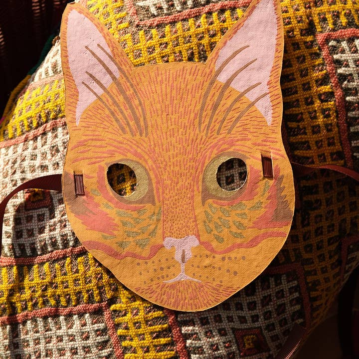 East End Press – wholesale Everyday greeting card – UK/EU: Cat Mask Greeting Card3