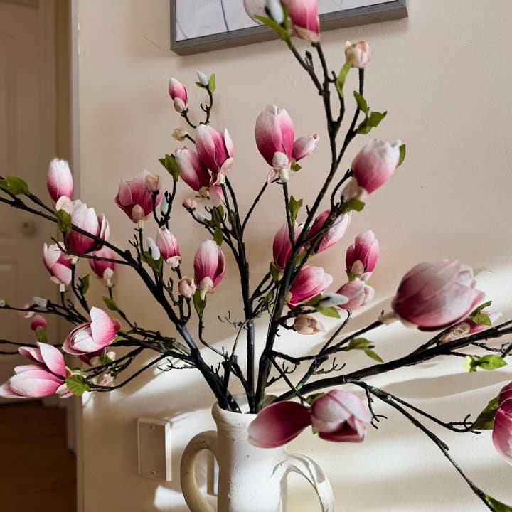 One Way Home - Wholesale Artificial Flowers - Magnolia Flowers, Premium Faux Magnolia Flowers, Fake Tree3