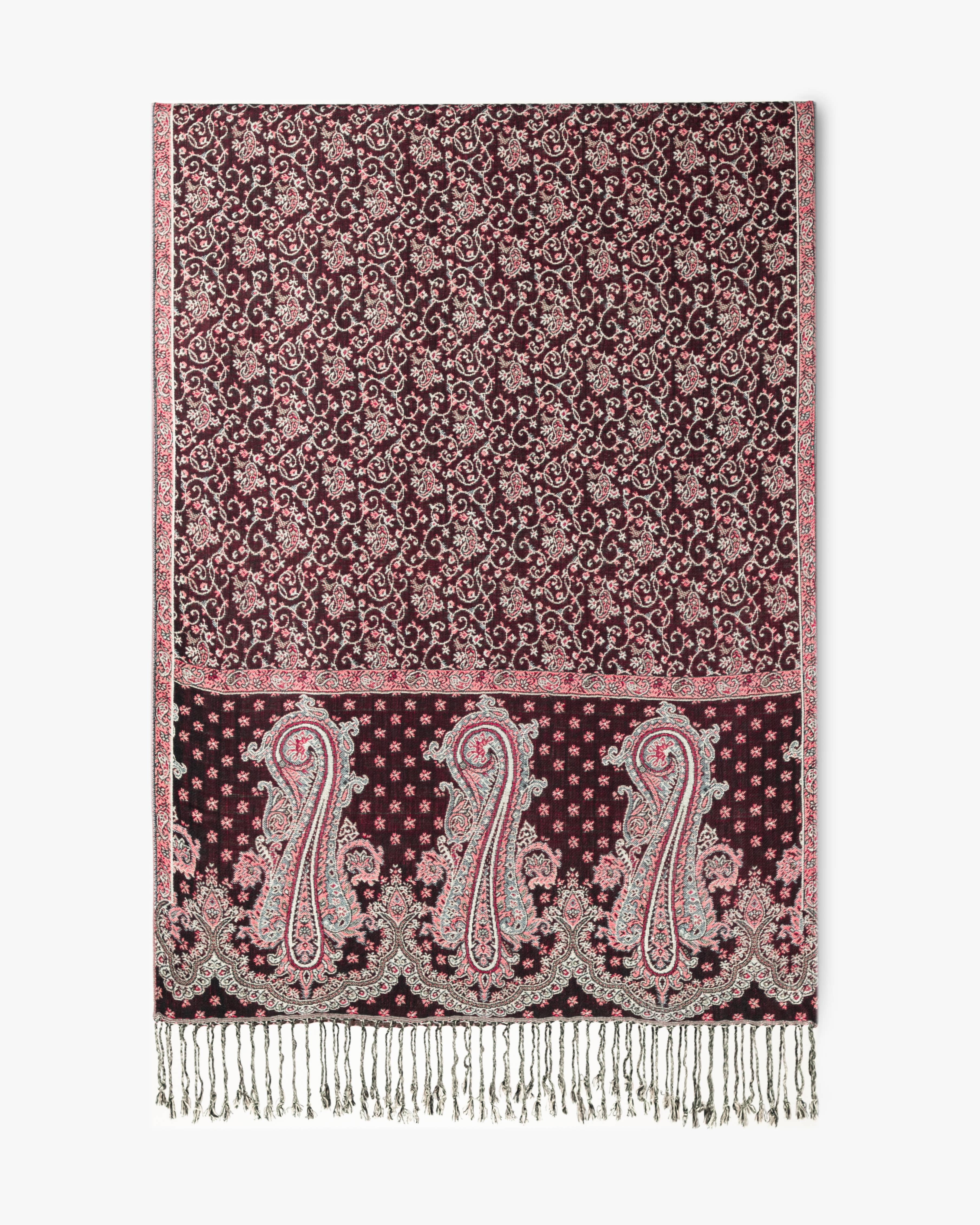 Original USA - Wholesale Scarf - Women's - Allure Paisley Pashmina0