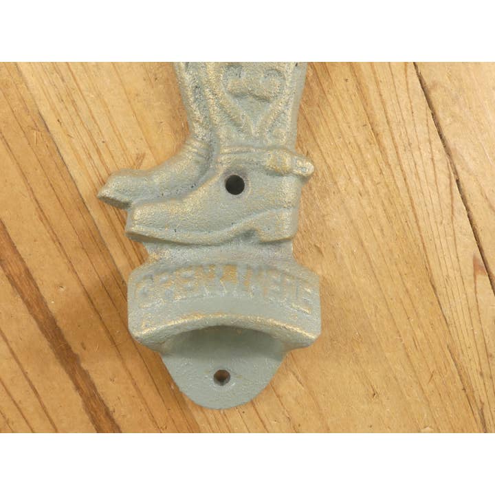 Midwest Craft House - Wholesale Bottle/Wine Opener - CAST IRON COWBOY BOOT BOTTLE OPENER3
