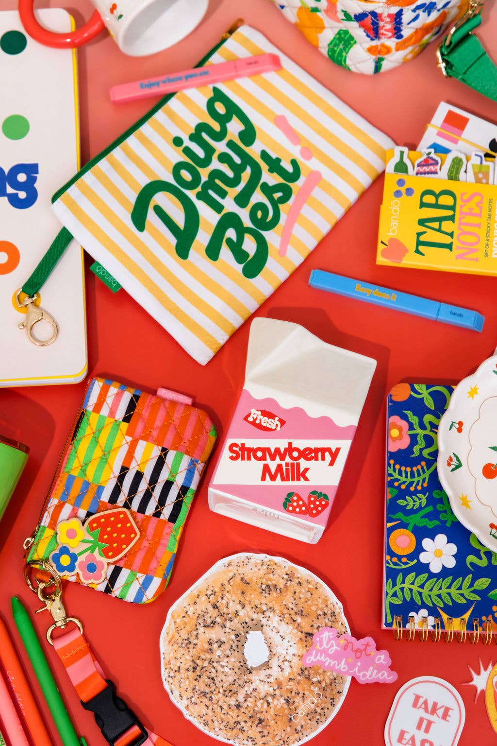 Ban.do - Wholesale Vase - Ceramic Vase, Strawberry Milk3