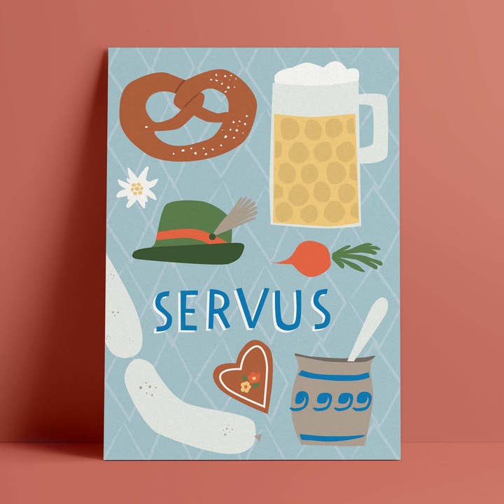 Vykort // Hej för wholesale av Designfräulein