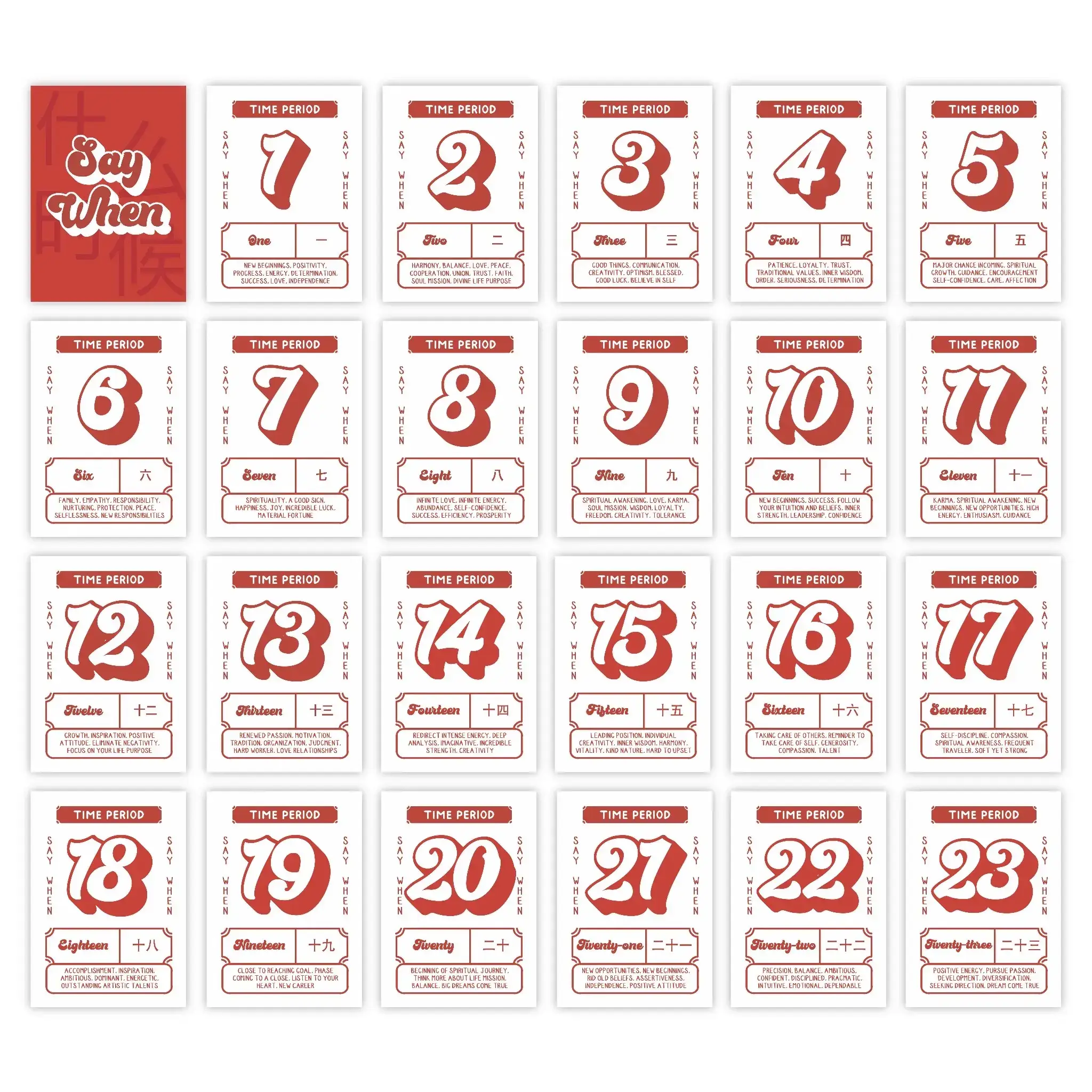 Tarot Stack - Wholesale Tarot/Oracle Card - Say When Oracle2