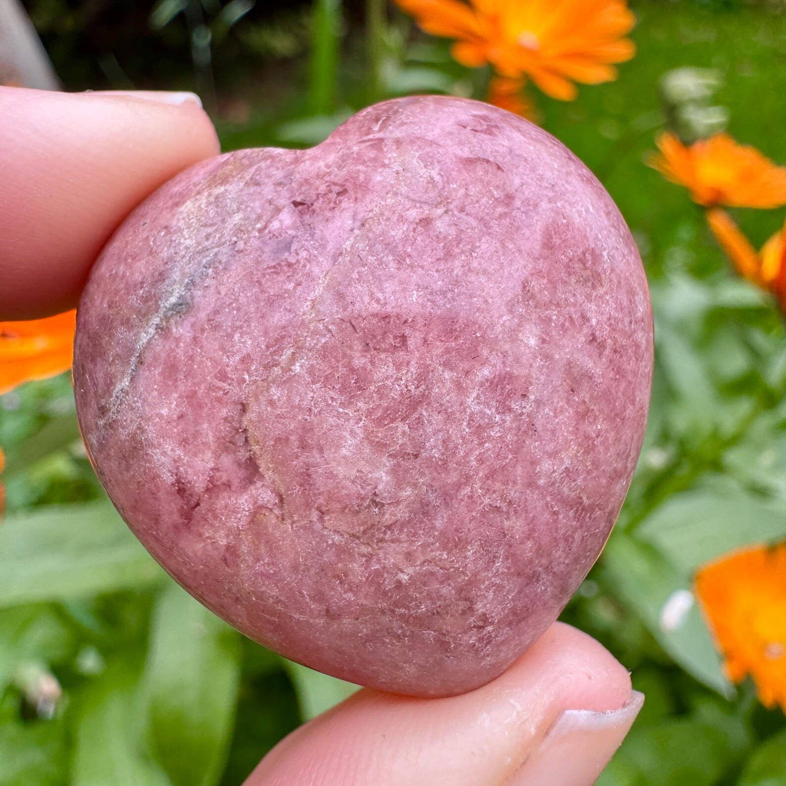 Elf Kendal Hippies - Vendita all'ingrosso Pietra/cristallo spirituale - Cuore di cristallo 30mm cuore di pietra preziosa cuori di pietra mista di Elf9