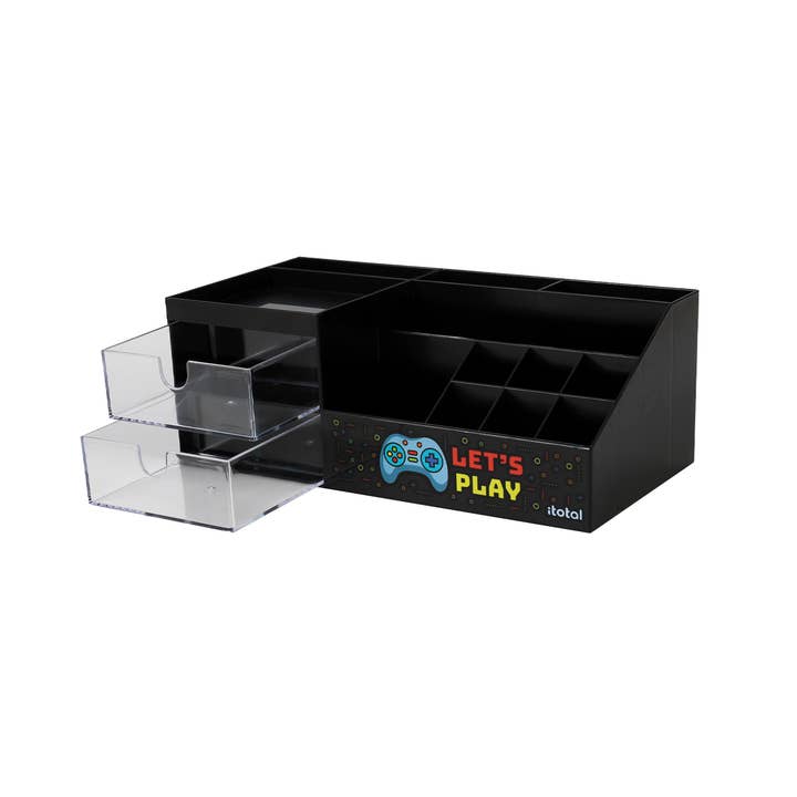 Desk Organizer LET'S PLAY for wholesale by I-Total, I-Drink