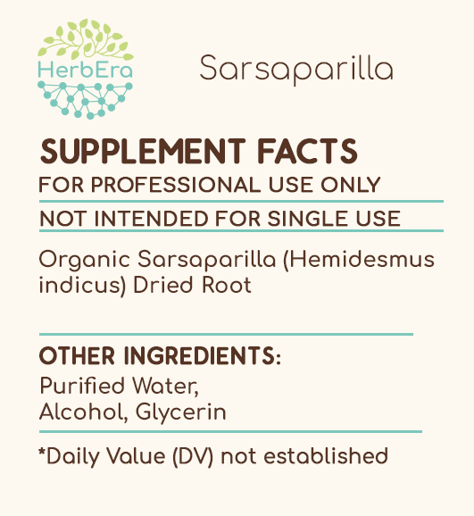 HerbEra - Wholesale Tincture - Sarsaparilla Tincture10