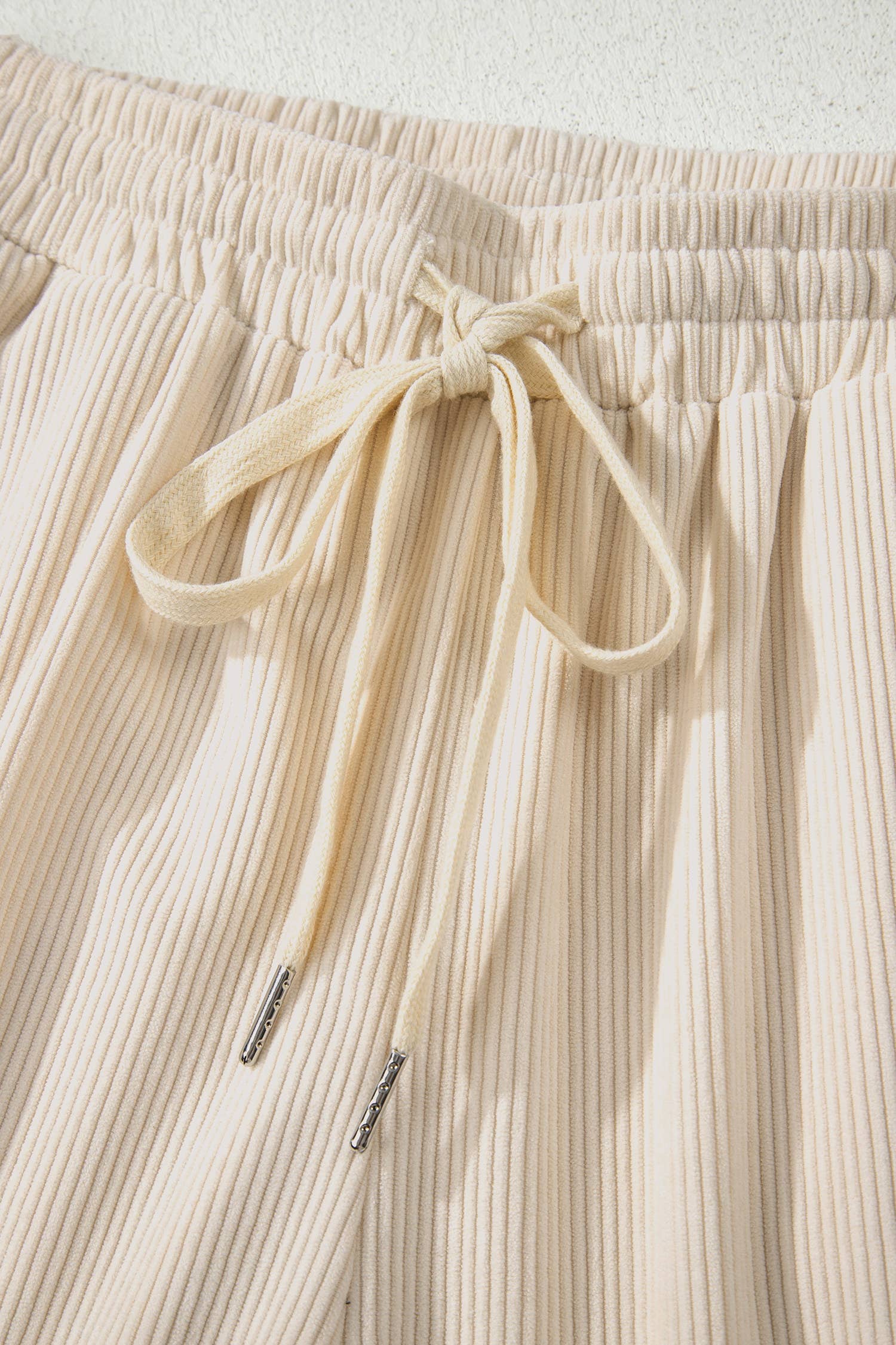 66DISCO - Wholesale Pants - Women's - 66 Drawstring Elastic Waist Casual Corduroy Pants (S-XL)19