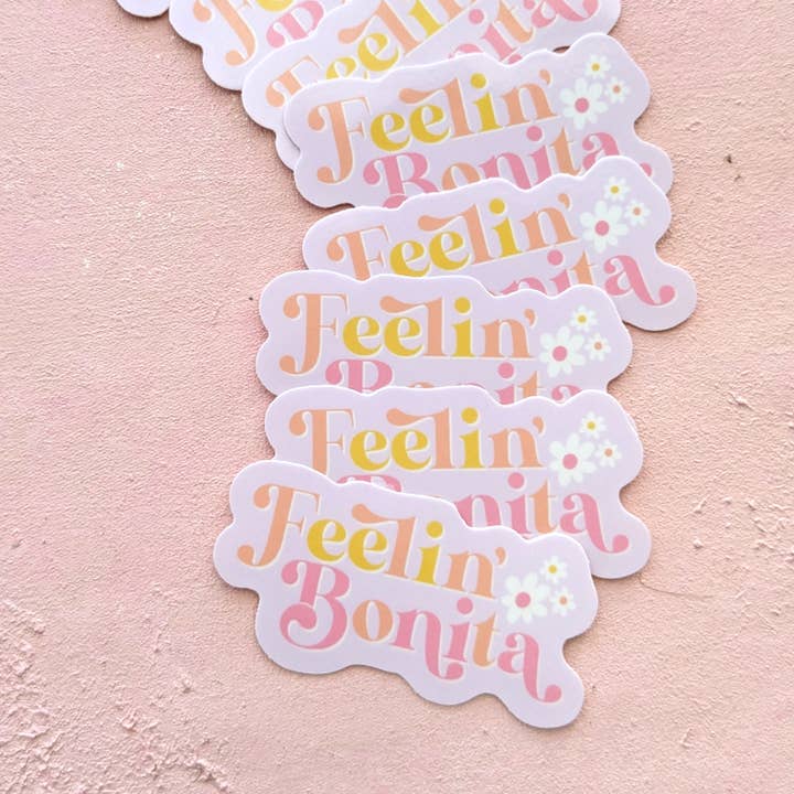 FioriBelle - Wholesale Sticker - Feelin Bonita - Spanish Affirmation Vinyl Stickers