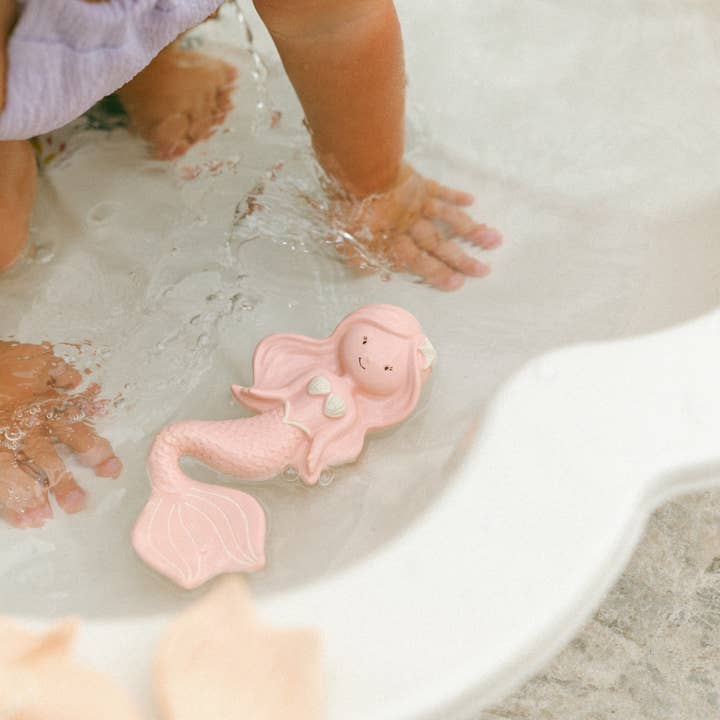 Winnie Parkes - Wholesale Teether (Not Clip-On) - Baby - Maeve the Mermaid Natural Rubber Teether