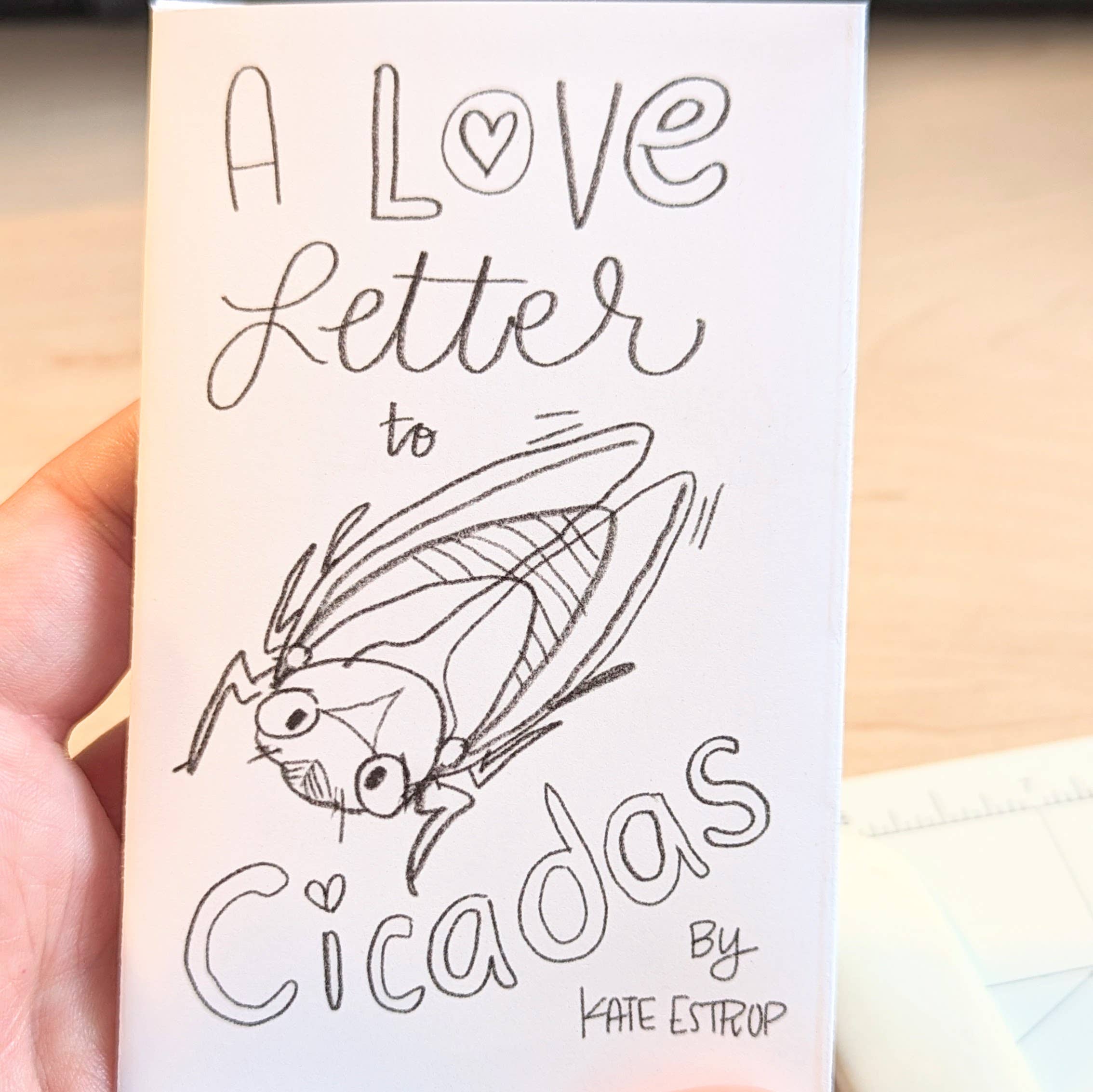 Kestrop Studio - Wholesale Romance - Love Letter to Cicadas Zine1
